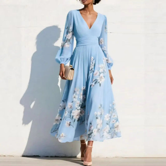 LUMIRA FLORAL MIDI DRESS