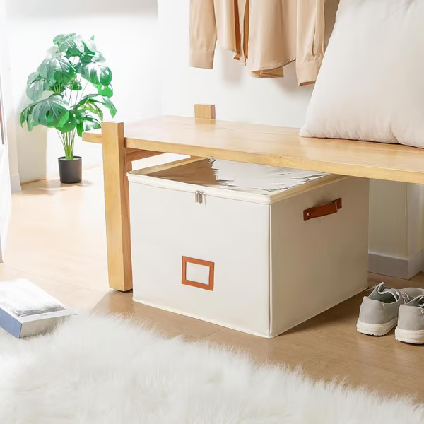 STORAVA FABRIC SHOE ORGANIZER BOX