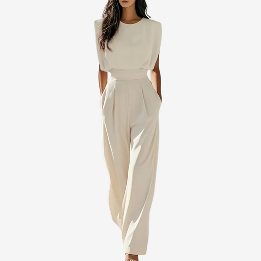 ARIELA – BELTED ELEGANT JUMPSUIT