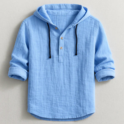 ELEVARA – HOODED ELEGANCE SHIRT