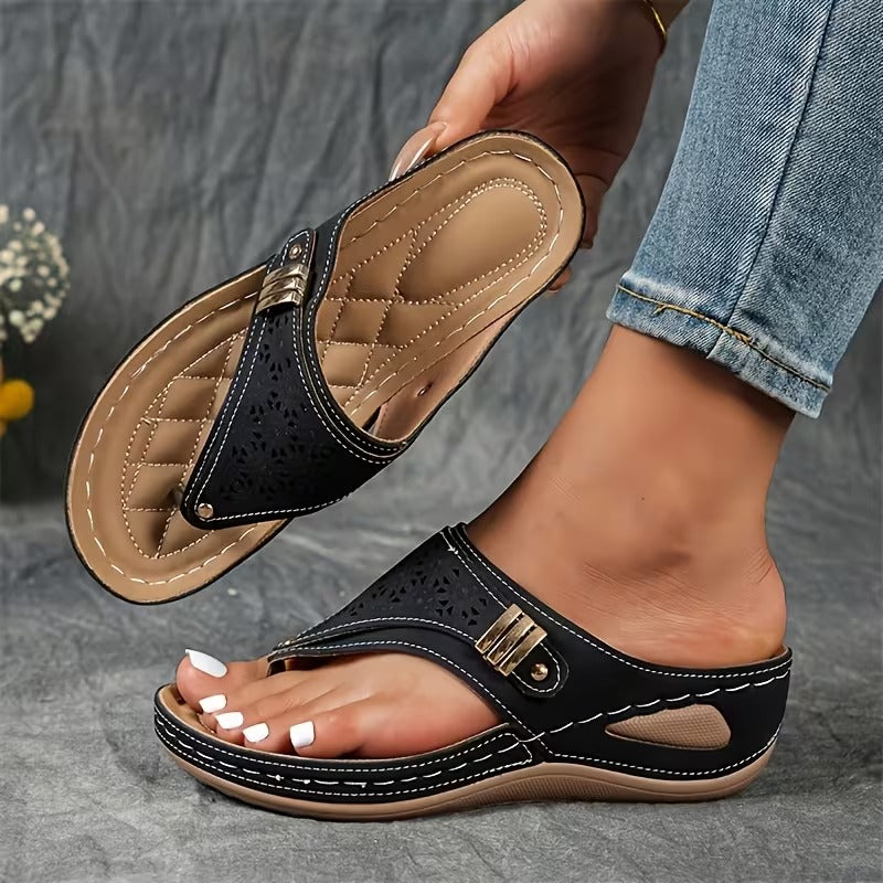 ELEVARA WEDGE SUPPORT SANDALS
