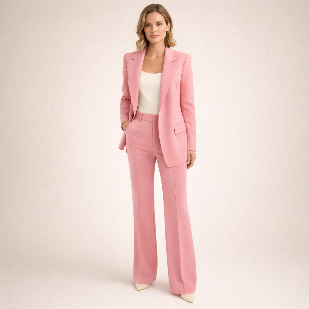 ELVARA – ELEGANT FLARED SUIT SET
