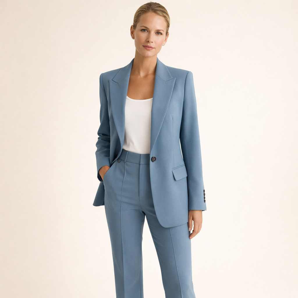 ELVARA – ELEGANT FLARED SUIT SET