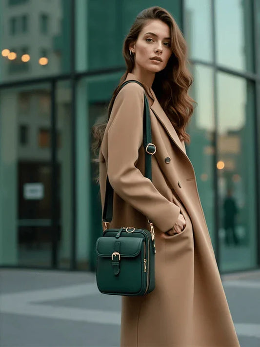 VELARA – LEATHER CROSSBODY BAG