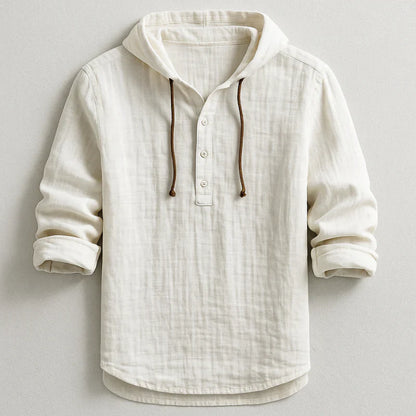 ELEVARA – HOODED ELEGANCE SHIRT
