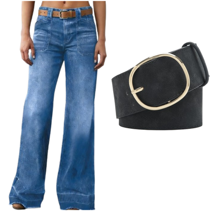 RETROVA FLARED DENIM JEANS