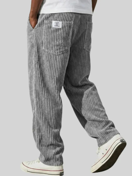 CORDUROY TAILORED TROUSERS