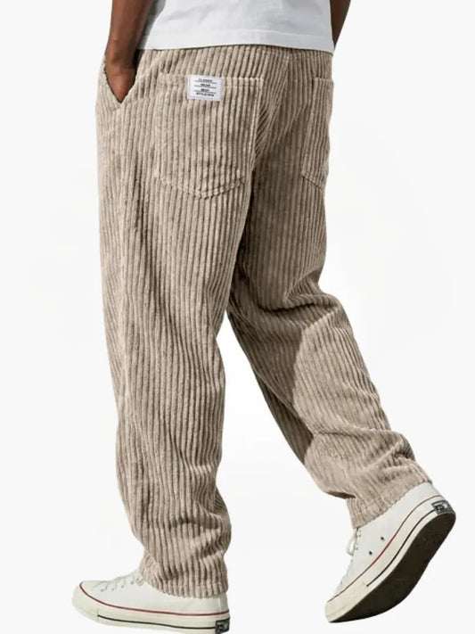 CORDUROY TAILORED TROUSERS