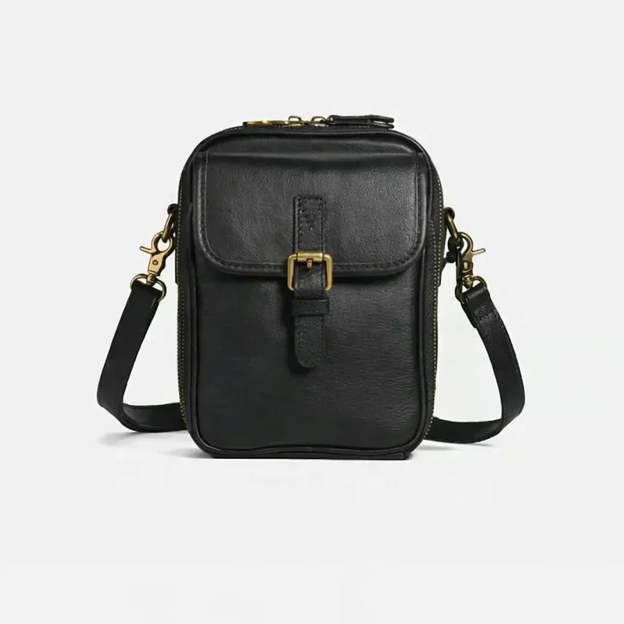 VELARA – LEATHER CROSSBODY BAG