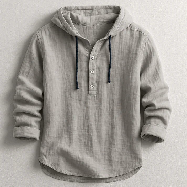 ELEVARA – HOODED ELEGANCE SHIRT