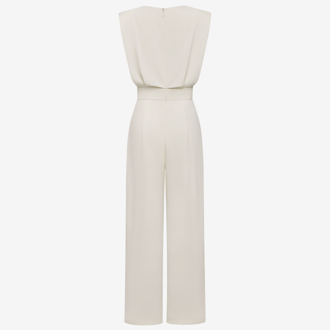 ARIELA – BELTED ELEGANT JUMPSUIT