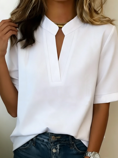 COLERA REFINED COLLAR ELEGANCE BLOUSE