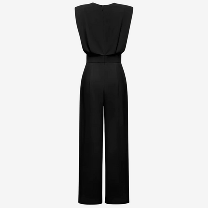 ARIELA – BELTED ELEGANT JUMPSUIT