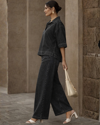 URBANOVA OVERSIZED DENIM SET