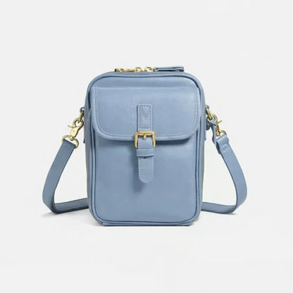 VELARA – LEATHER CROSSBODY BAG
