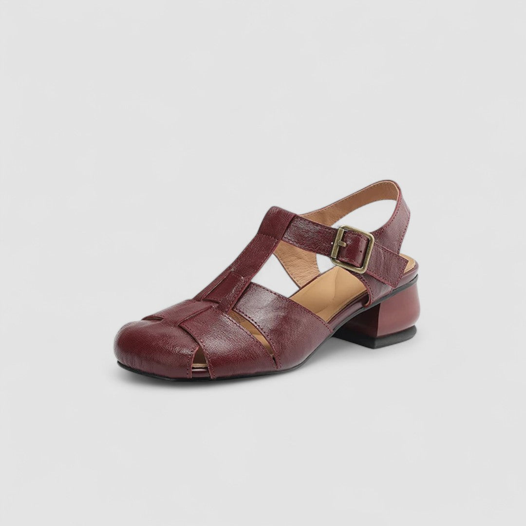 LUXERA – LEATHER ORTHOPEDIC MARY JANE SHOES