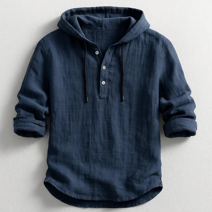 ELEVARA – HOODED ELEGANCE SHIRT