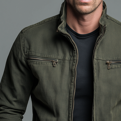 VINTARO COTTON ZIP JACKET