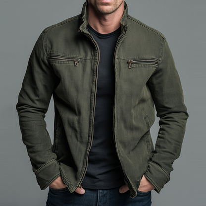 VINTARO COTTON ZIP JACKET