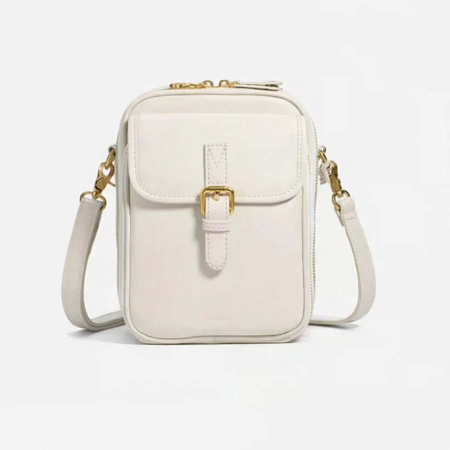 VELARA – LEATHER CROSSBODY BAG