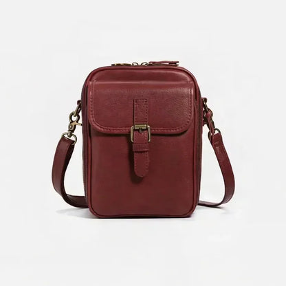 VELARA – LEATHER CROSSBODY BAG