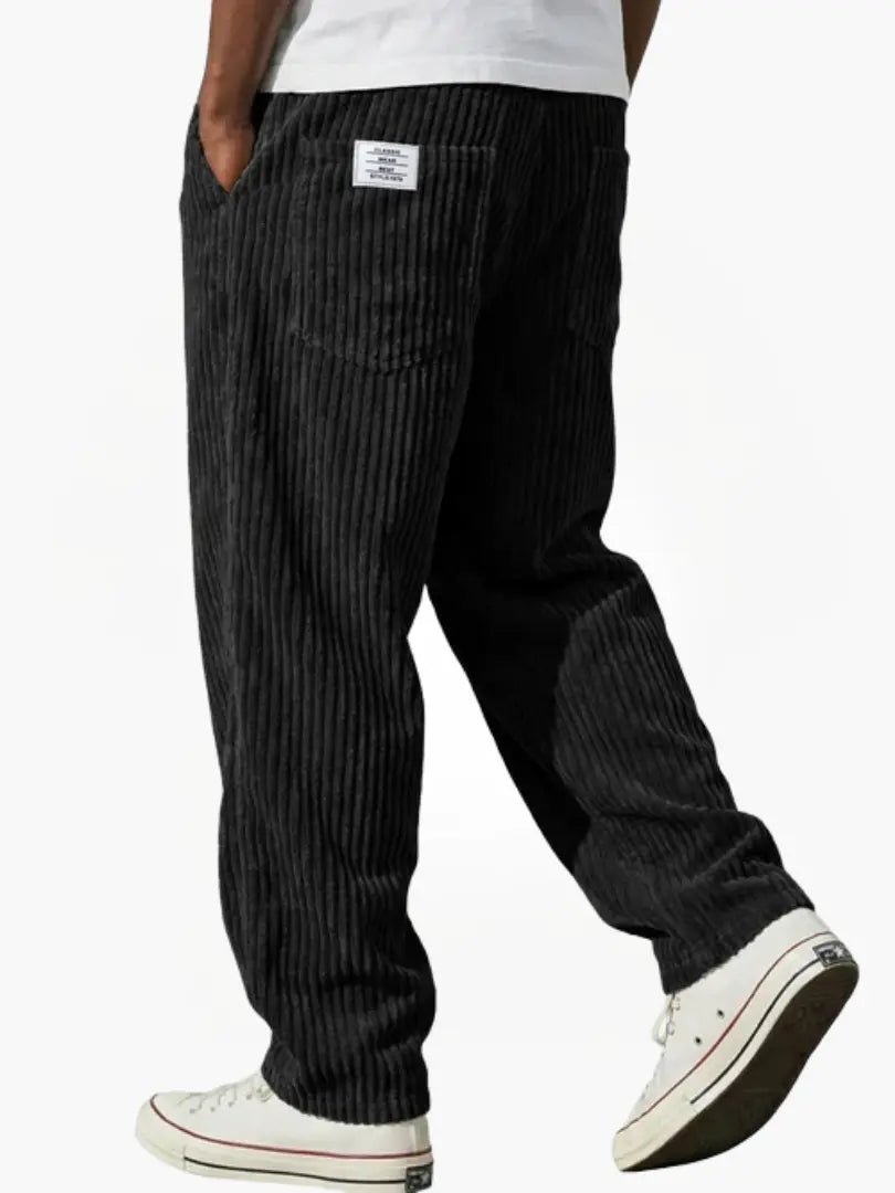 CORDUROY TAILORED TROUSERS