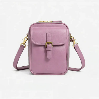 VELARA – LEATHER CROSSBODY BAG
