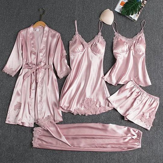 VELORA SILK TOUCH LOUNGE 5-PIECE SET