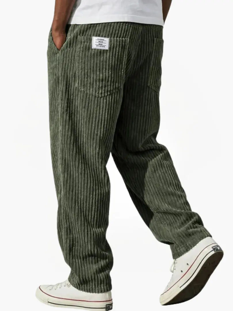 CORDUROY TAILORED TROUSERS