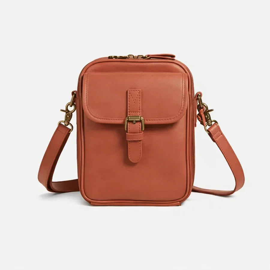 VELARA – LEATHER CROSSBODY BAG