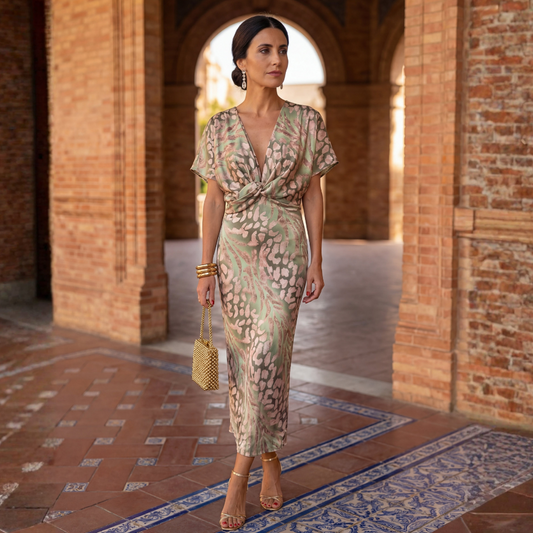 CALANDRA SPRING FLOW DRESS