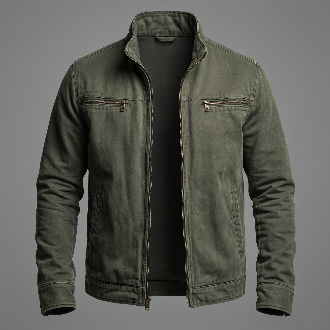 VINTARO COTTON ZIP JACKET