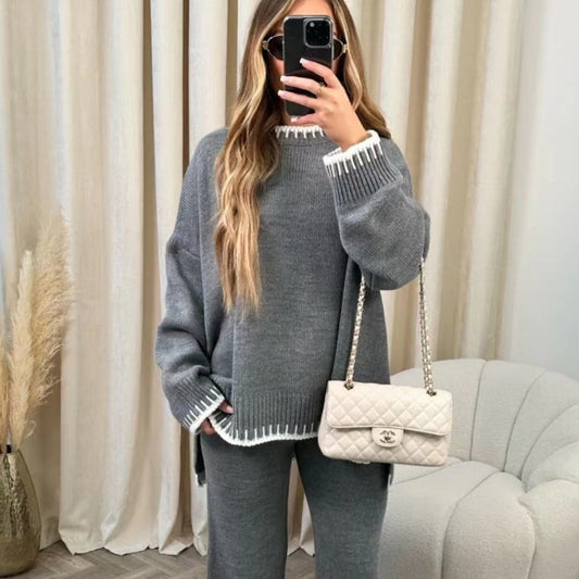 Knitted Two-piece Set