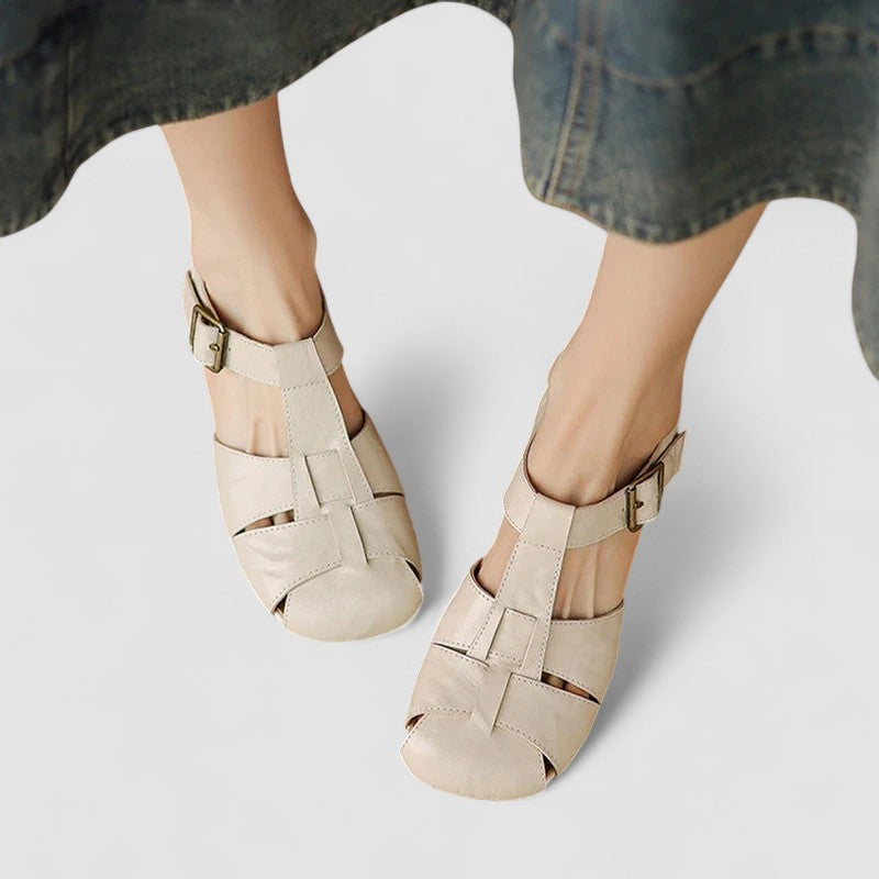 LUXERA – LEATHER ORTHOPEDIC MARY JANE SHOES