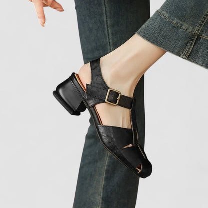LUXERA – LEATHER ORTHOPEDIC MARY JANE SHOES