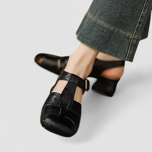 LUXERA – LEATHER ORTHOPEDIC MARY JANE SHOES