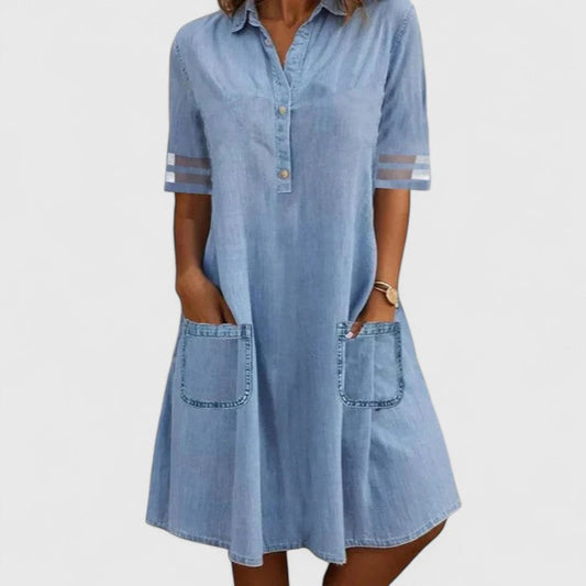 NOVIRA DENIM DRESS