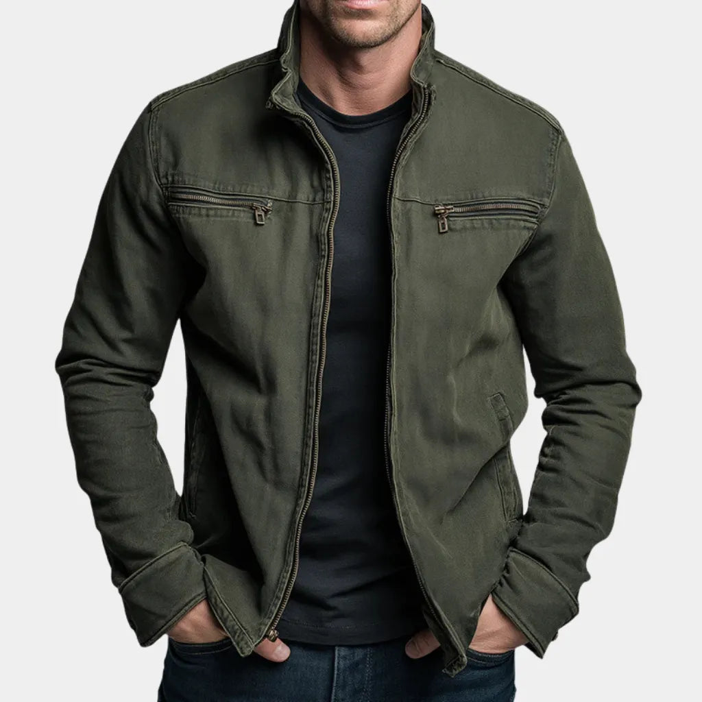 VINTARO COTTON ZIP JACKET