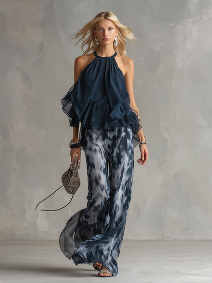 VELORIA CHIFFON SET
