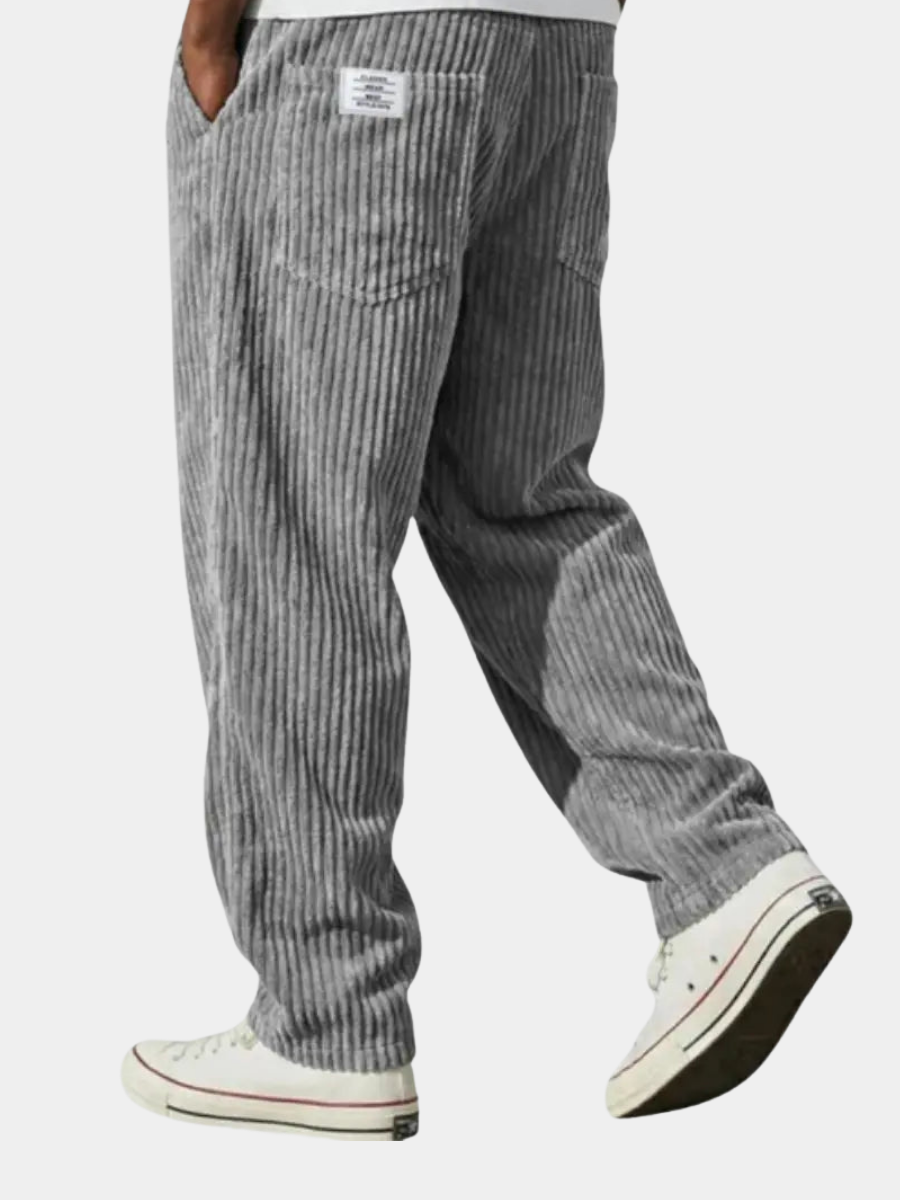 CORDUROY TAILORED TROUSERS
