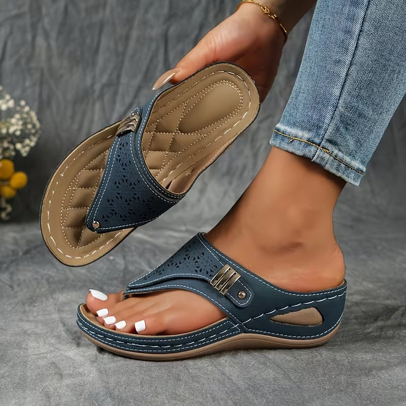 ELEVARA WEDGE SUPPORT SANDALS