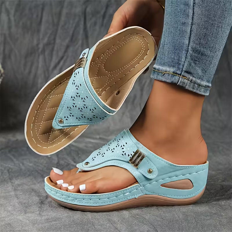 ELEVARA WEDGE SUPPORT SANDALS