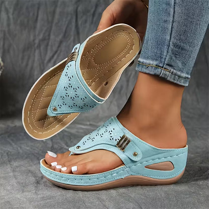 ELEVARA WEDGE SUPPORT SANDALS