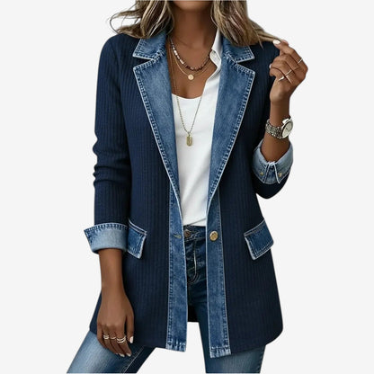 DENARA – BLENDED DENIM JACKET