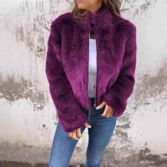 High-neck Casual Jacket