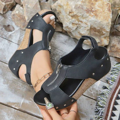CORREVA ORTHOPEDIC WEDGE SANDALS