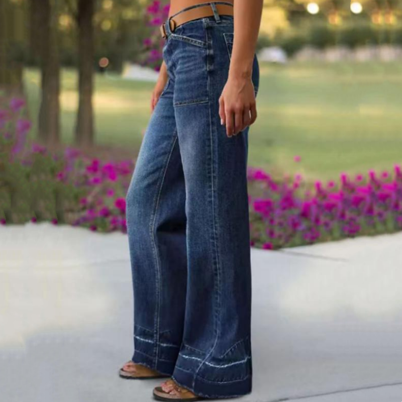 RETROVA FLARED DENIM JEANS