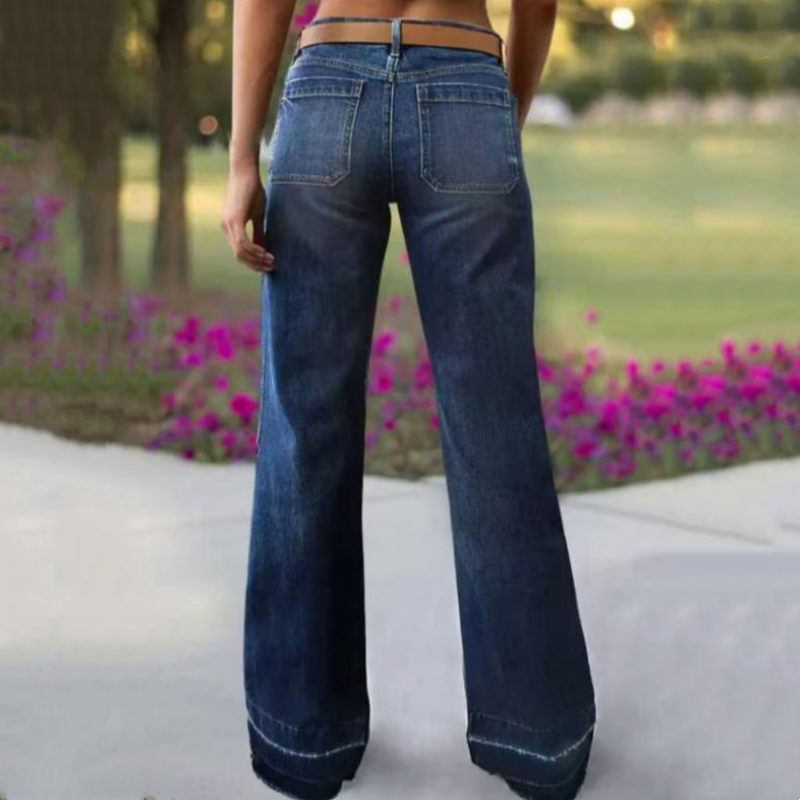 RETROVA FLARED DENIM JEANS