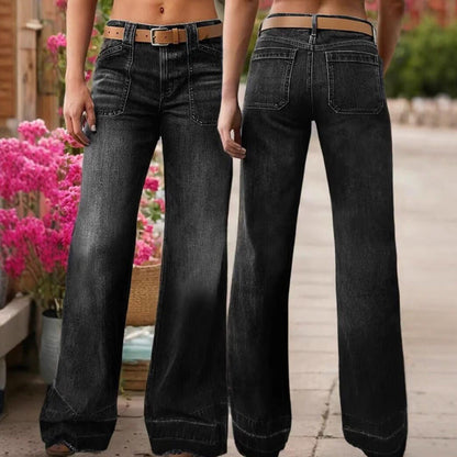 RETROVA FLARED DENIM JEANS