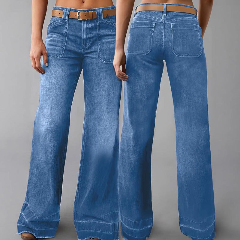 RETROVA FLARED DENIM JEANS